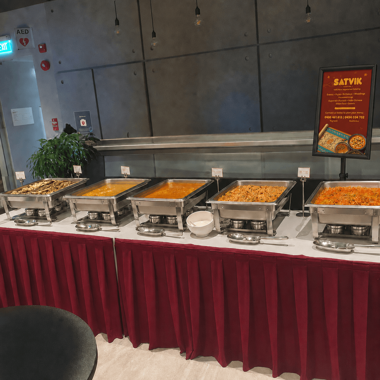Recent family or community catering — details pending confirmation